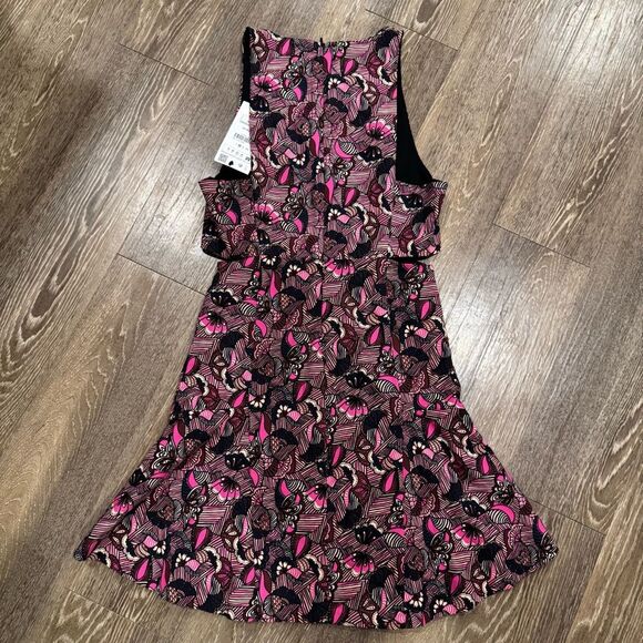 NWT Zara Trafaluc Pink Cut Out Mini Dress Sz M - Picture 2 of 8